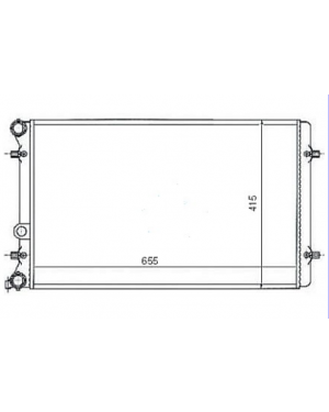 VOLKSWAGEN GOLF IV SU RADYATÖRÜ 1998-2006 BENZİNLİ