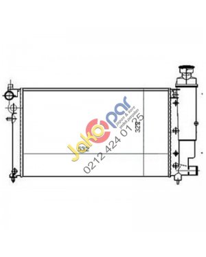 Peugeot 106 Klimalı Su Radyatörü