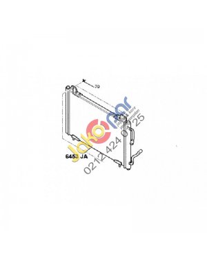 PEUGEOT 406 KLİMA RADYATÖRÜ