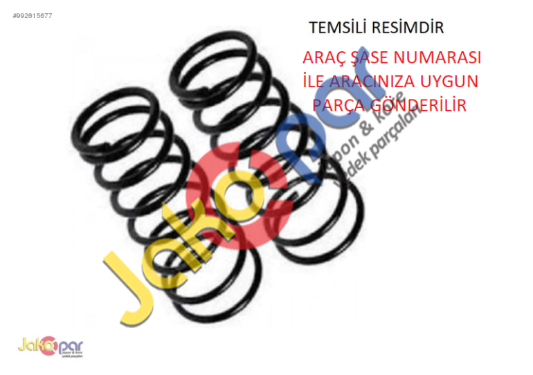 Toyota Avensis 2003-2008 Ön Helezon Yay SIFIR ORJİNAL MUADİL