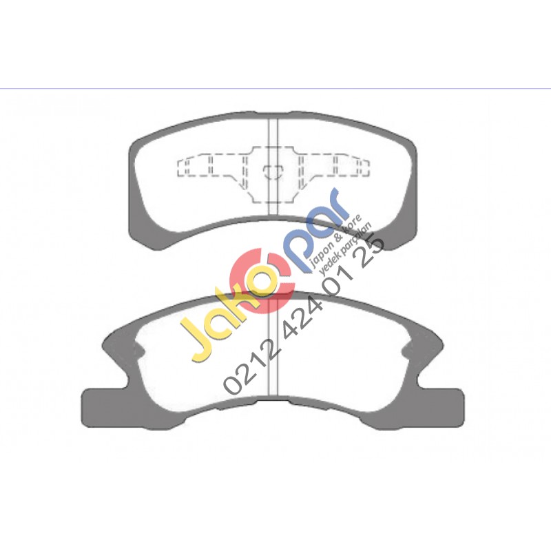 Daihatsu Coure Ön Fren Balatası 2004-2010