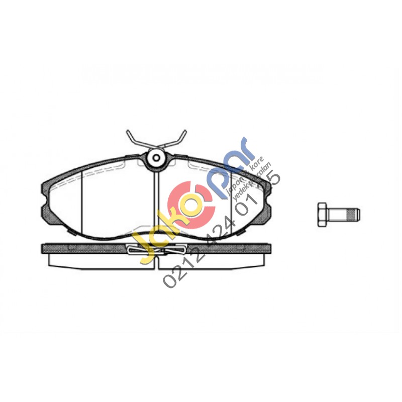 Nissan Terrano II R20 Ön Fren Balatası