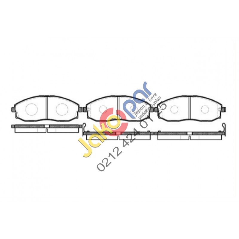 Hyundai Starex Ön Fren Balatası 1997-2002