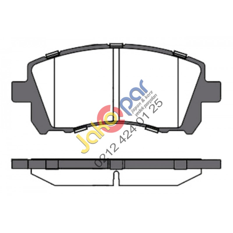 Subaru Outback Arka Fren Balatası 2000-2003