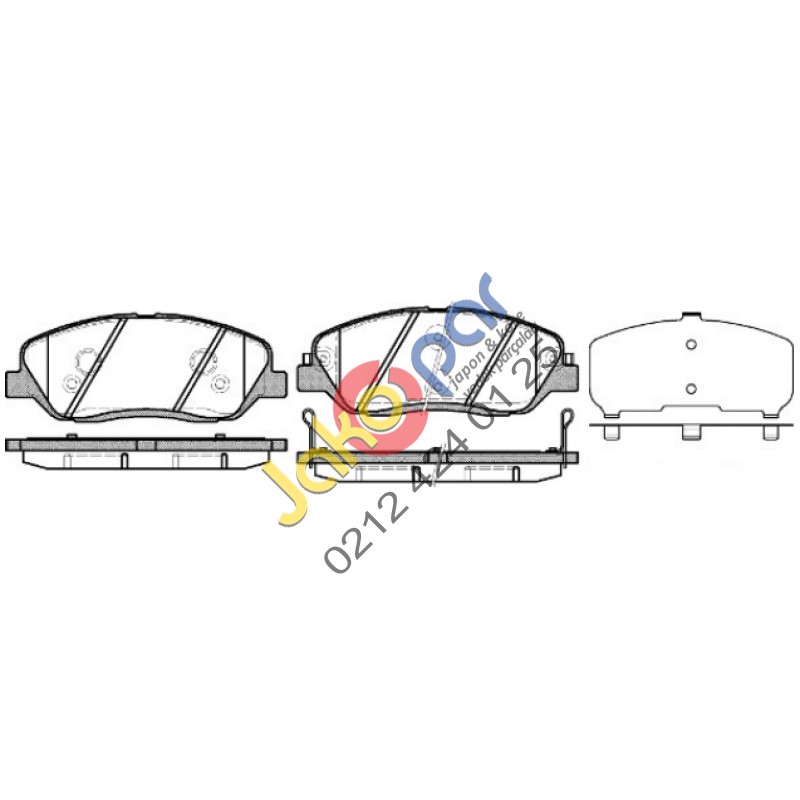 Kia Sorento Ön Fren Balatası 2011-2012