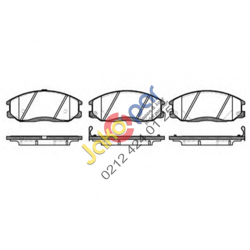 Hyundai Starex Fren Balatası On 2003-2008