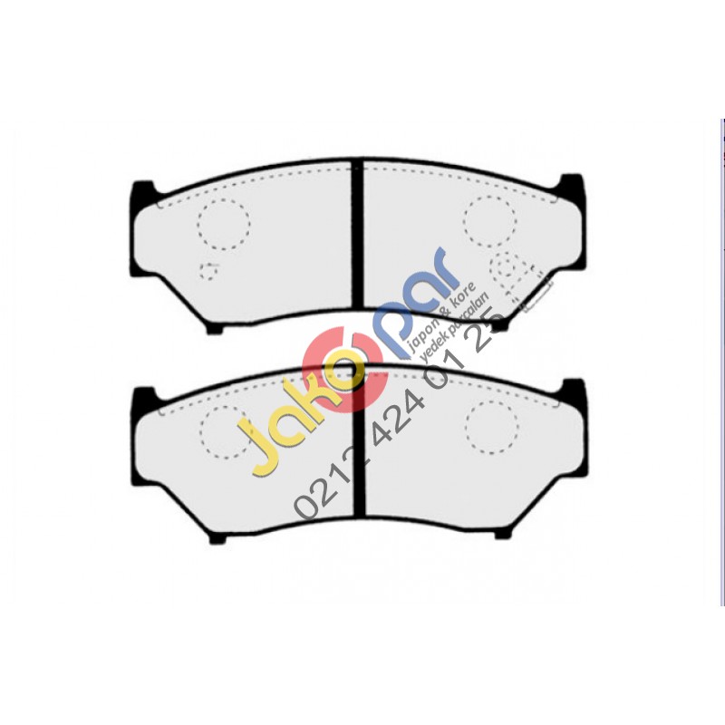 Suzuki Grand Vitara 1.6 1.9 2.0 Eski Model 5 Kapı Ön Fren Balatası