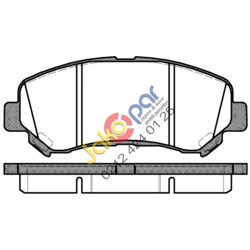 Nissan Xtrail Ön Fren Balatası 2008-2011