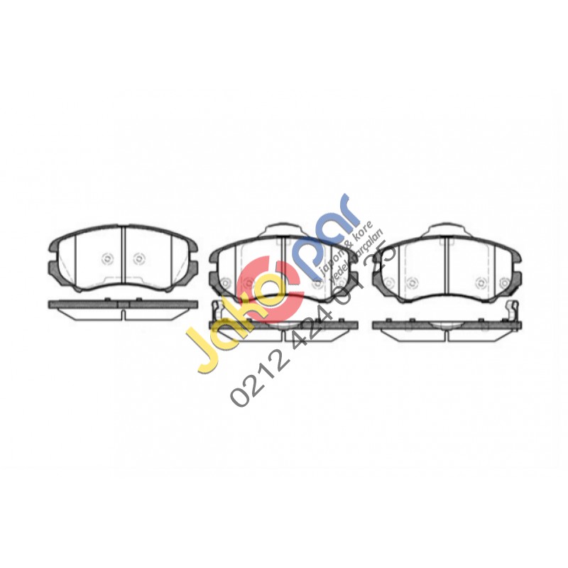 Hyundai Tucson Ön Fren Balatası 2004-2010