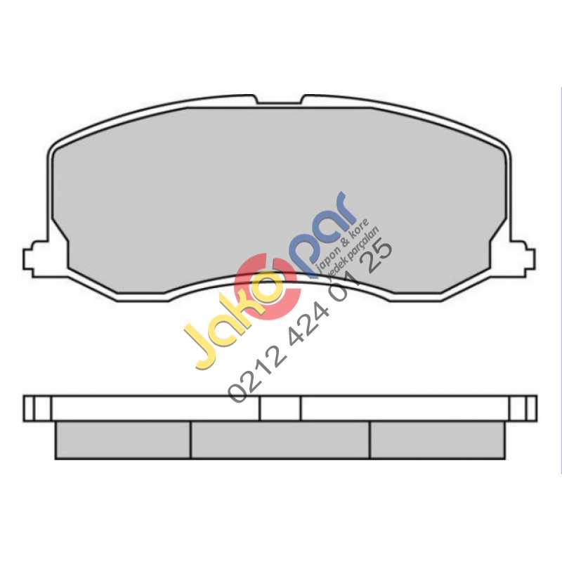 Suzuki Swıft Ön Fren Balatası 1990-2000
