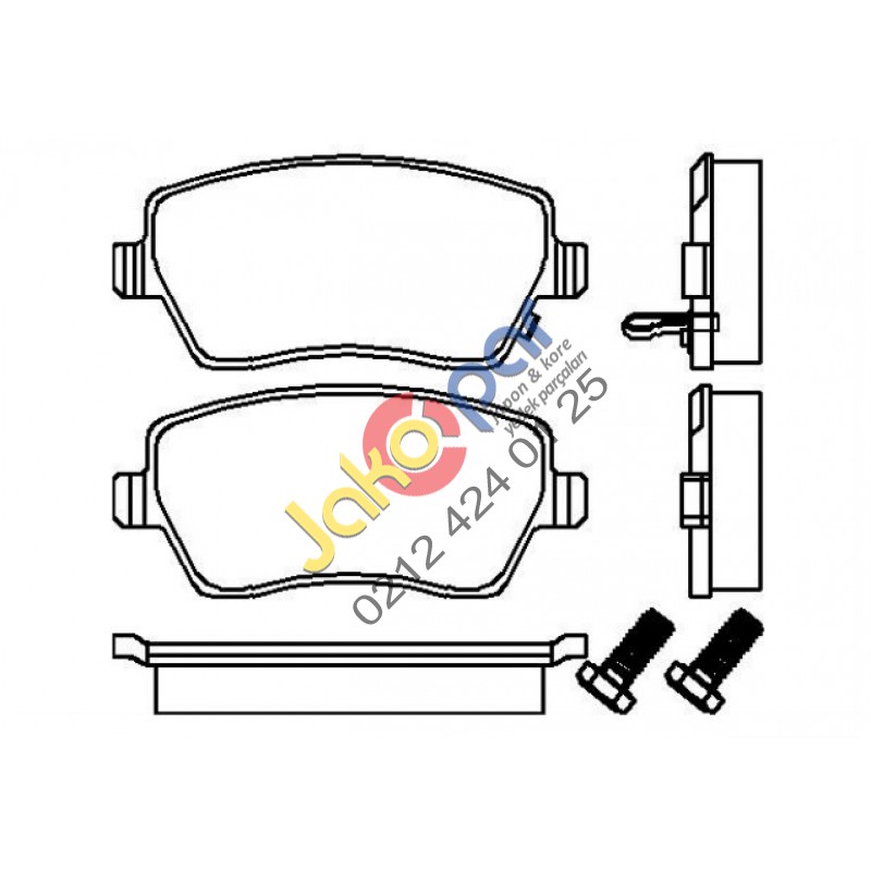 Suzuki Swıft Ön Fren Balatası 2004-2010