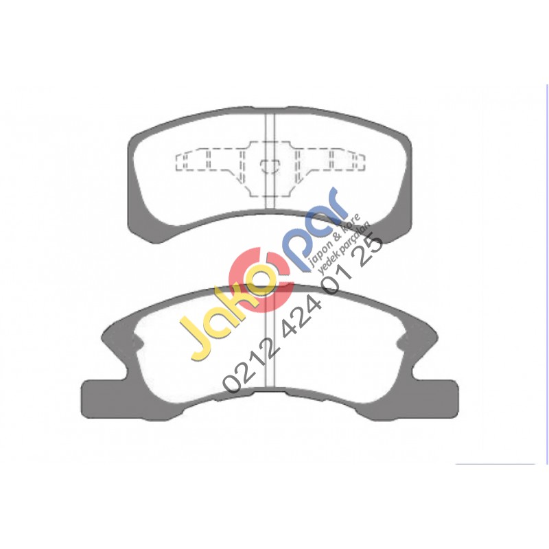 Daihatsu Coure Ön Fren Balatası 2004-2010