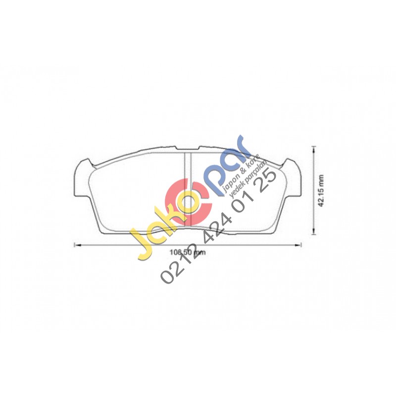 Suzuki Alto Ön Fren Balatası 2002-2008