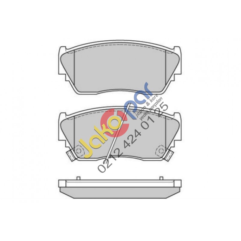 Nissan Sunny Ön Fren Balatası 1990-1996